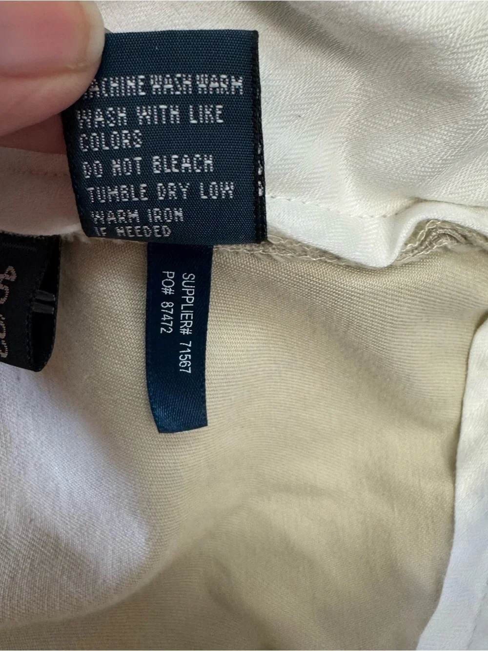 Polo Ralph Lauren Preston Khaki Pants 40x32 Vintage Straight Chinos